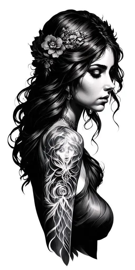 Female Geeek Mythology Inspired