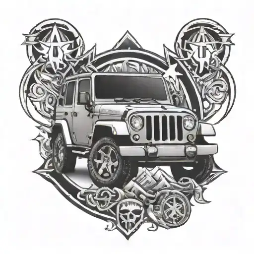 Jeep Symbol Incorporating Elements
