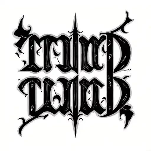 Two Word Ambigram Generator