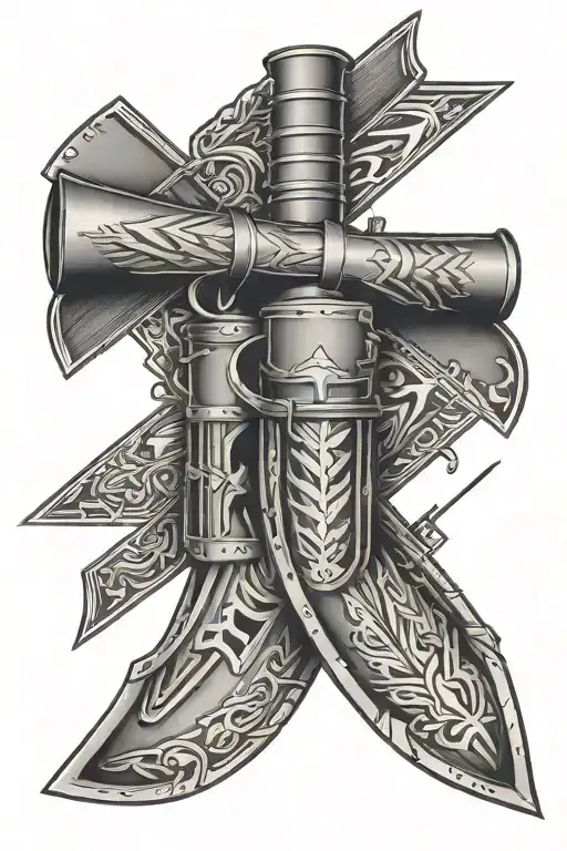 Soldier Arrow Quiver With Names