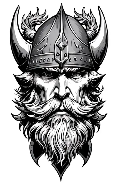 Viking Memorial Tattoo For Dad