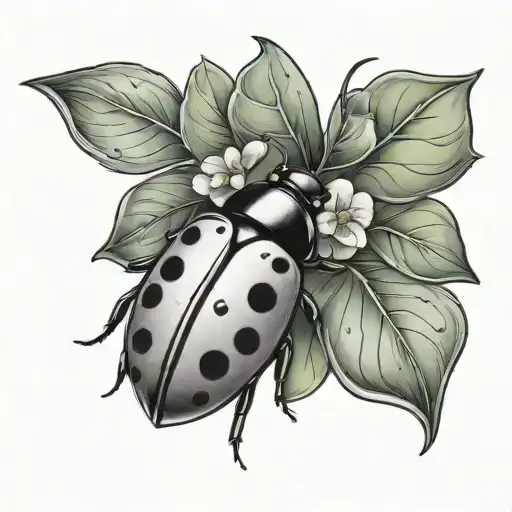 Ladybug And Shamrock