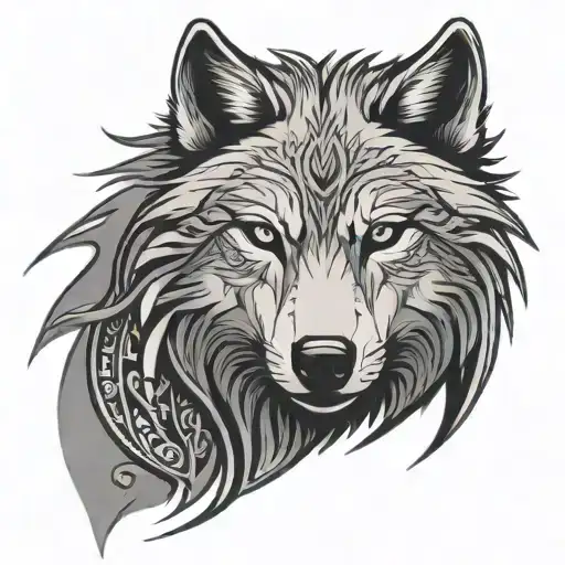 Wolf Head Tribal