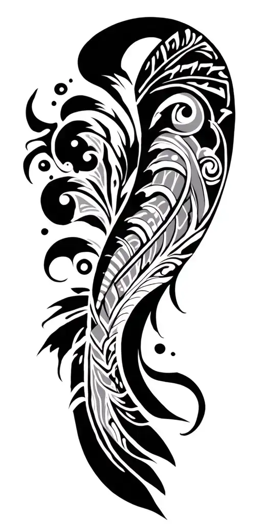 Full Sleeve Polynesian