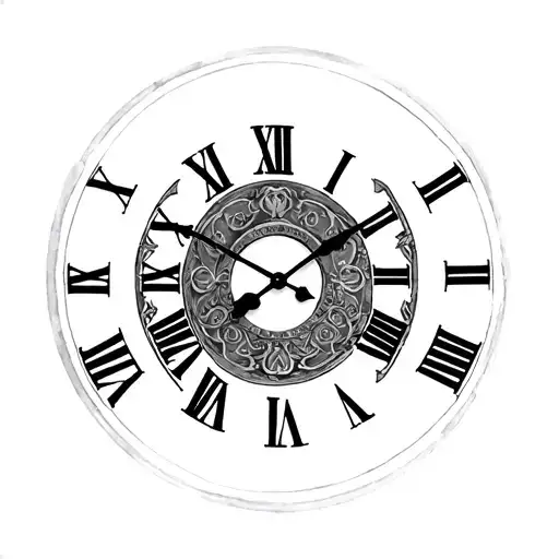 Roman Numeral Clock