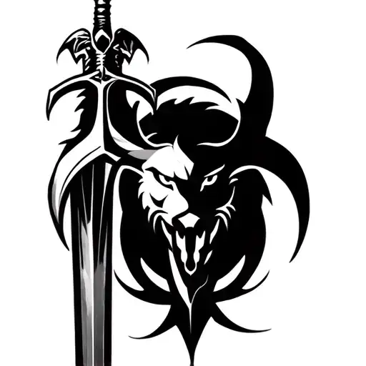 Bio Hazard Symbol To Khanda Lion Sword