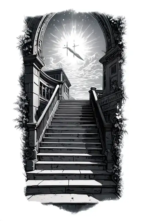 Stairway Leading To Heaven