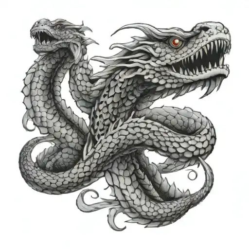 Twin Head Sea Serpent