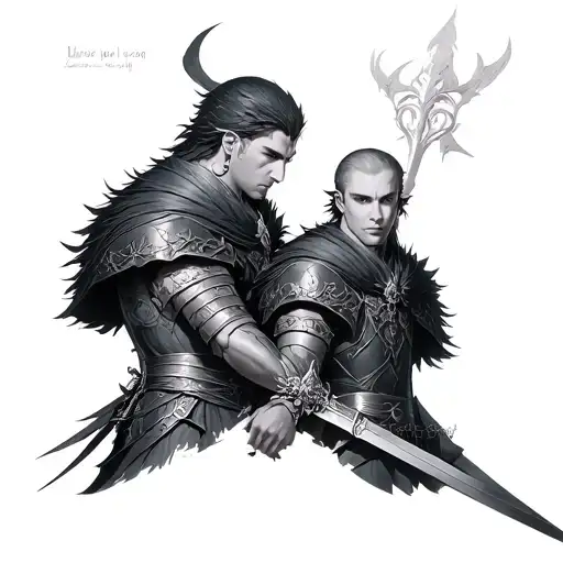 The Twin Princes From Ds3 For Berserk