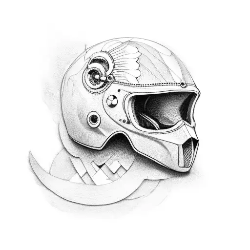 Motorcycle And Crow Sleeve