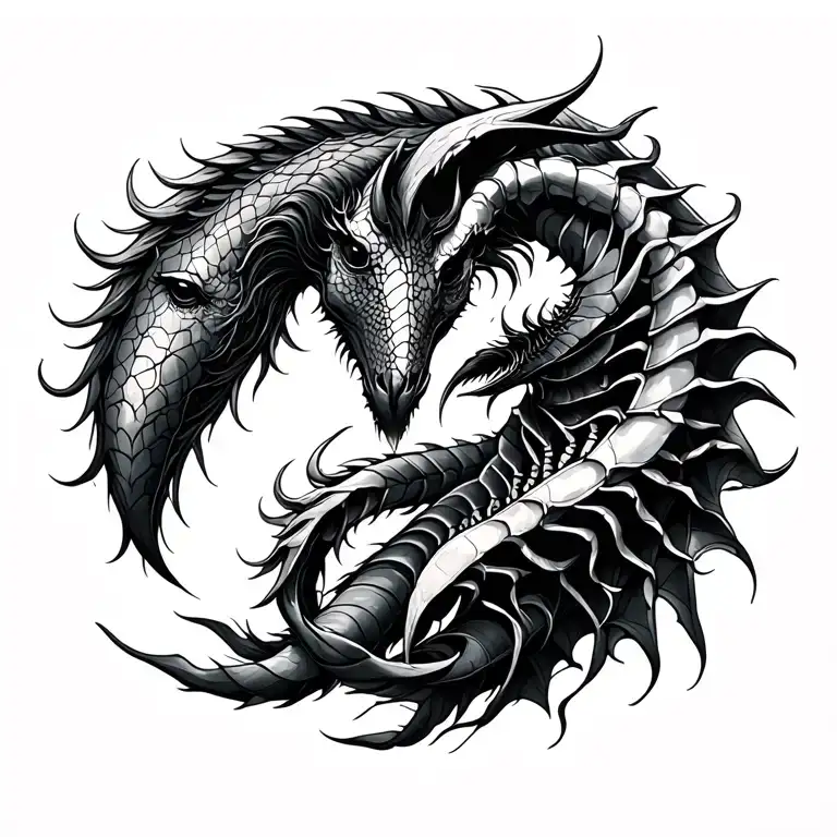 Virgo And Scorpio Zodiac Sign Intertwined