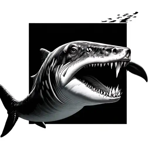 Whale Shark With Cow Head