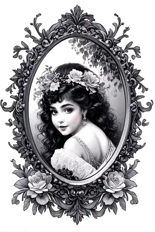 Mirror With Little Party Reference Hidden