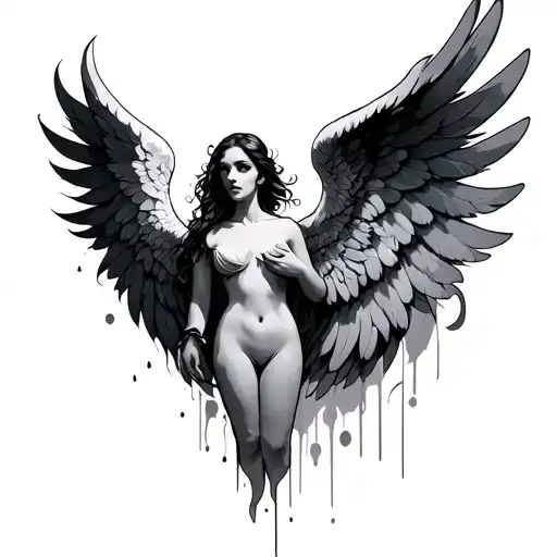 Concept Tattoo Angel Wings