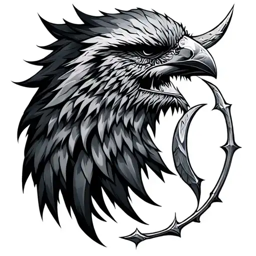 Corbeaux Odin Symbol