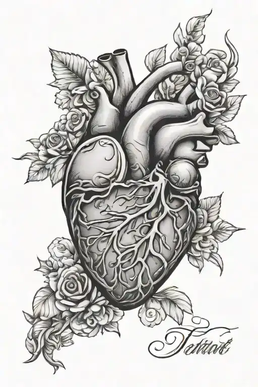 Newborn Baby Inside Real Heart Shape