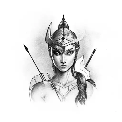 Artemis With An Arrow