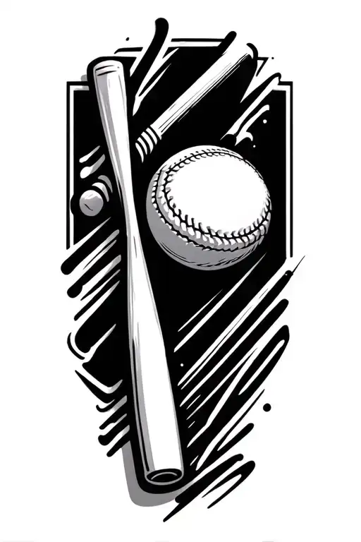 Cricket Bat And Ball