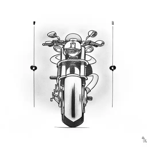 Motorcycle And Guitar