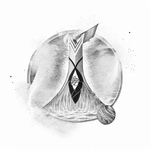 Abstract Surfboard With Physics Equations Incorporated