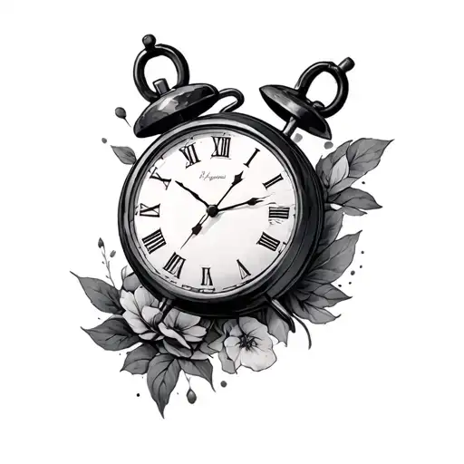 Leon With A Back Clock