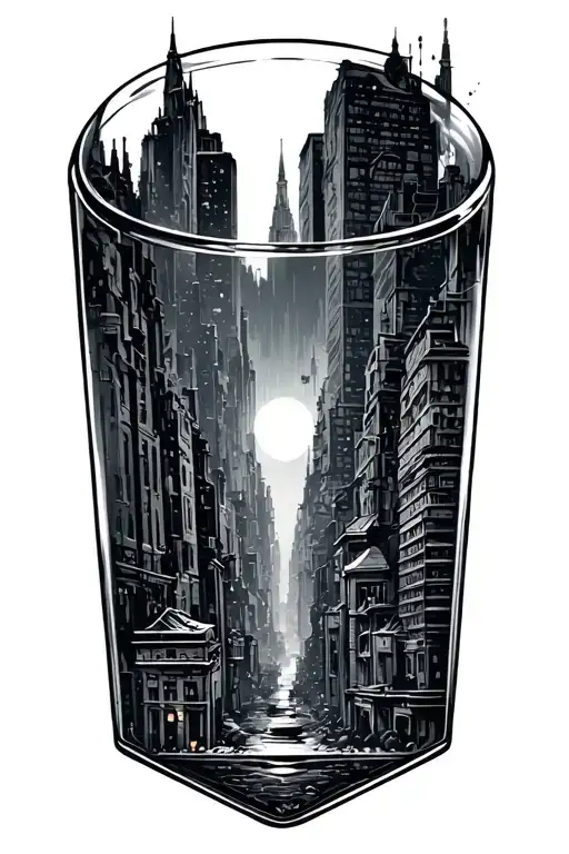 Vault City Glass Filled