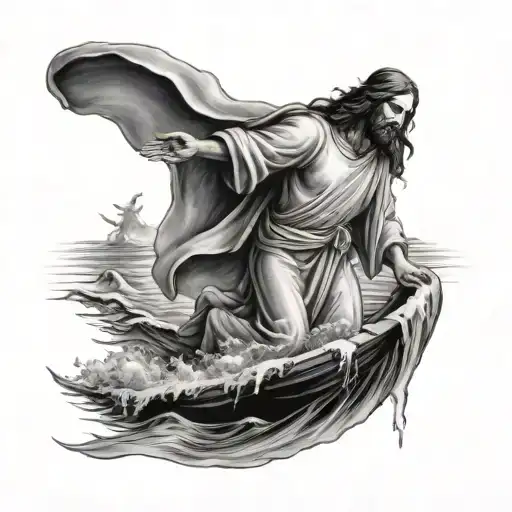 Jesus Walking On Water