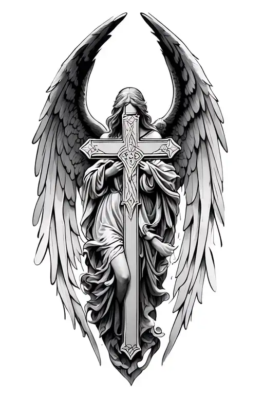 Cross Fallen Angel