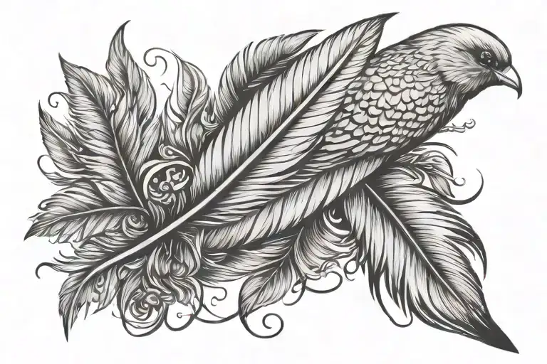 Feather And Birds