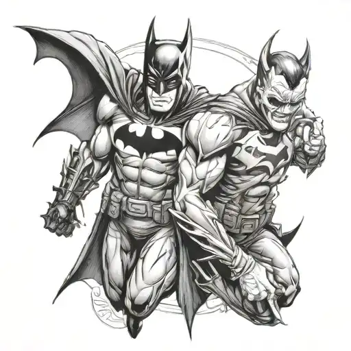 Batman And Joker