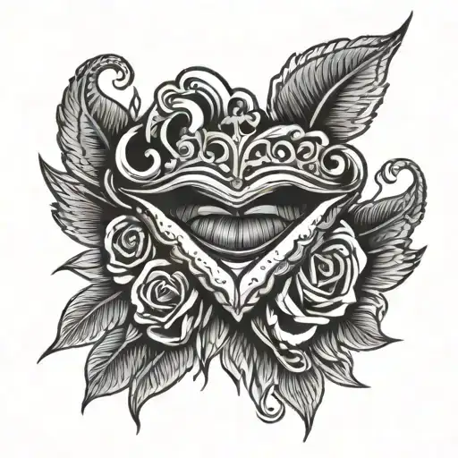 Lip Love Ex Voto In Heart Surrounded