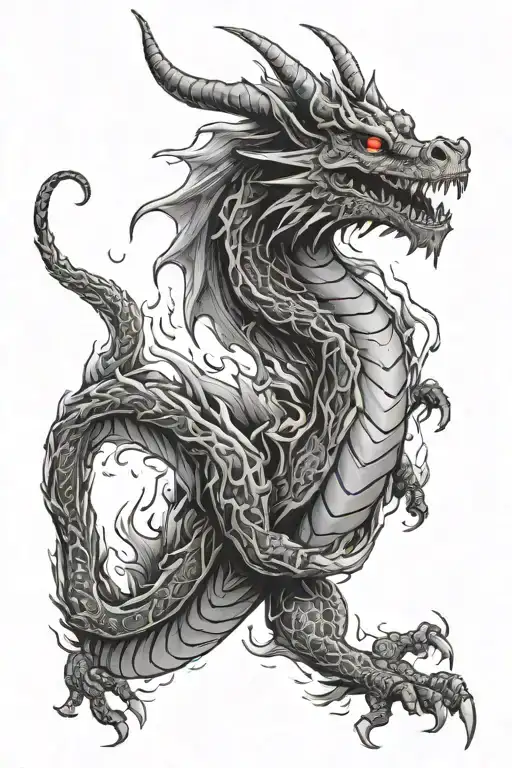 Dragon Breathing Fire