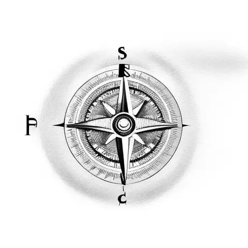 Car Gear Compass