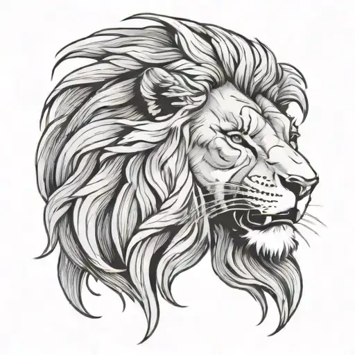 Friendly Roaring Lion