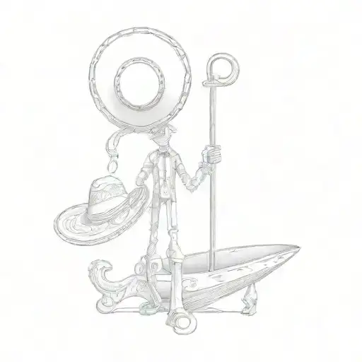 Keep The Image And Only Change The Hat For A Mexican Sombrero