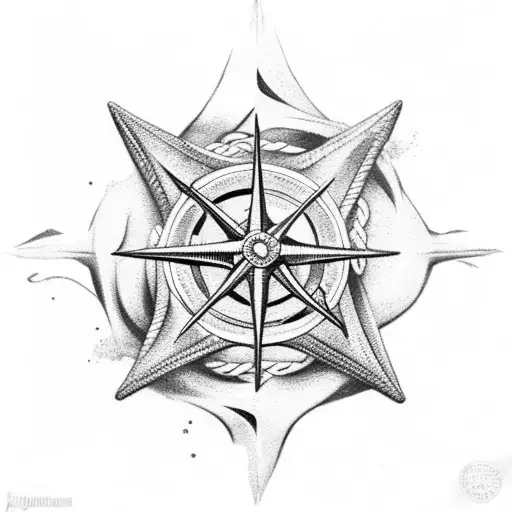 Anchor Compass Waves