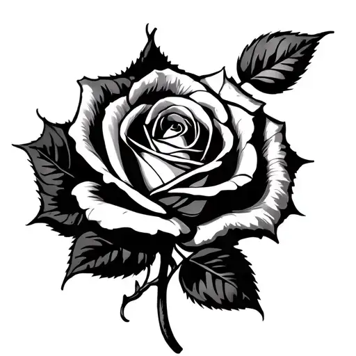 Rose Tattoo Design
