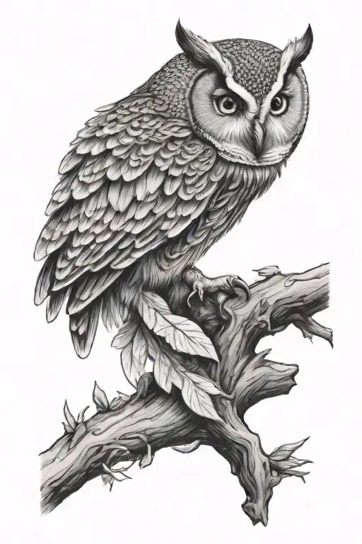 Owl Perched