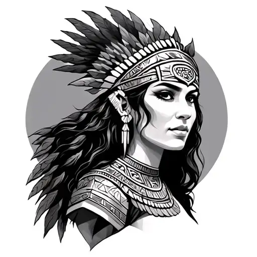 Princess Aztec Warrior