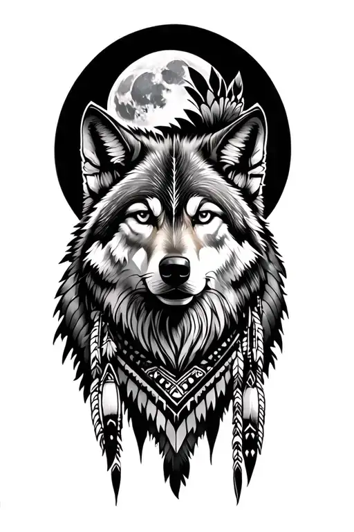 Wolf Moon Native American