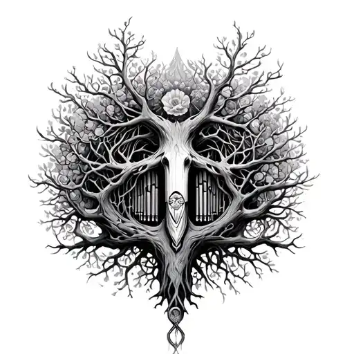 Yggdrasil With Organ Donor Ribon