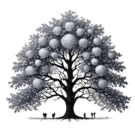 Family Tree With E And W