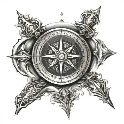 Rock Aquarius Compass