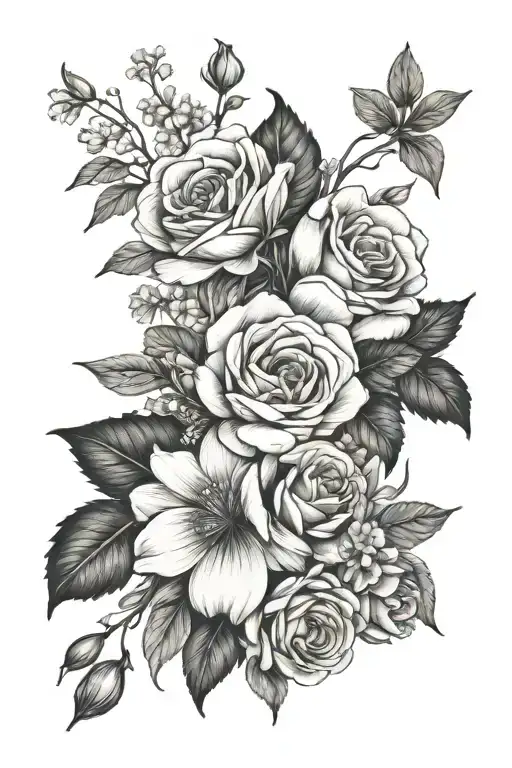 Birth Flower Bouquet