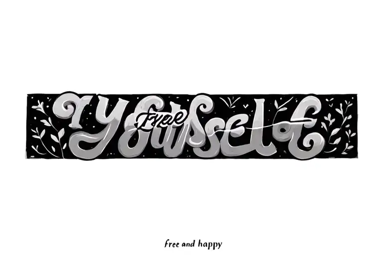 Let Yourself Go Free And Happy