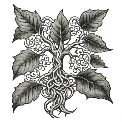 Trinity Knot Oak Tree