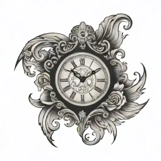 Heart Shaped Clock Face