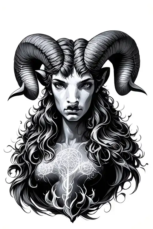 Aries Protecting Aquarius Zodiac Sign