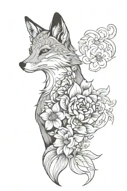 Floral Fox