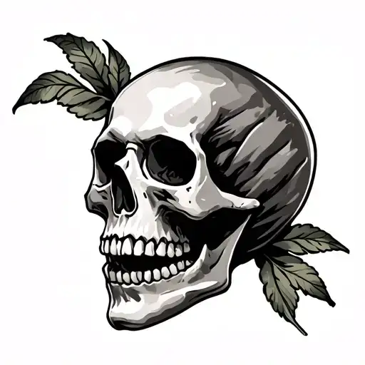 Oldschool Skull